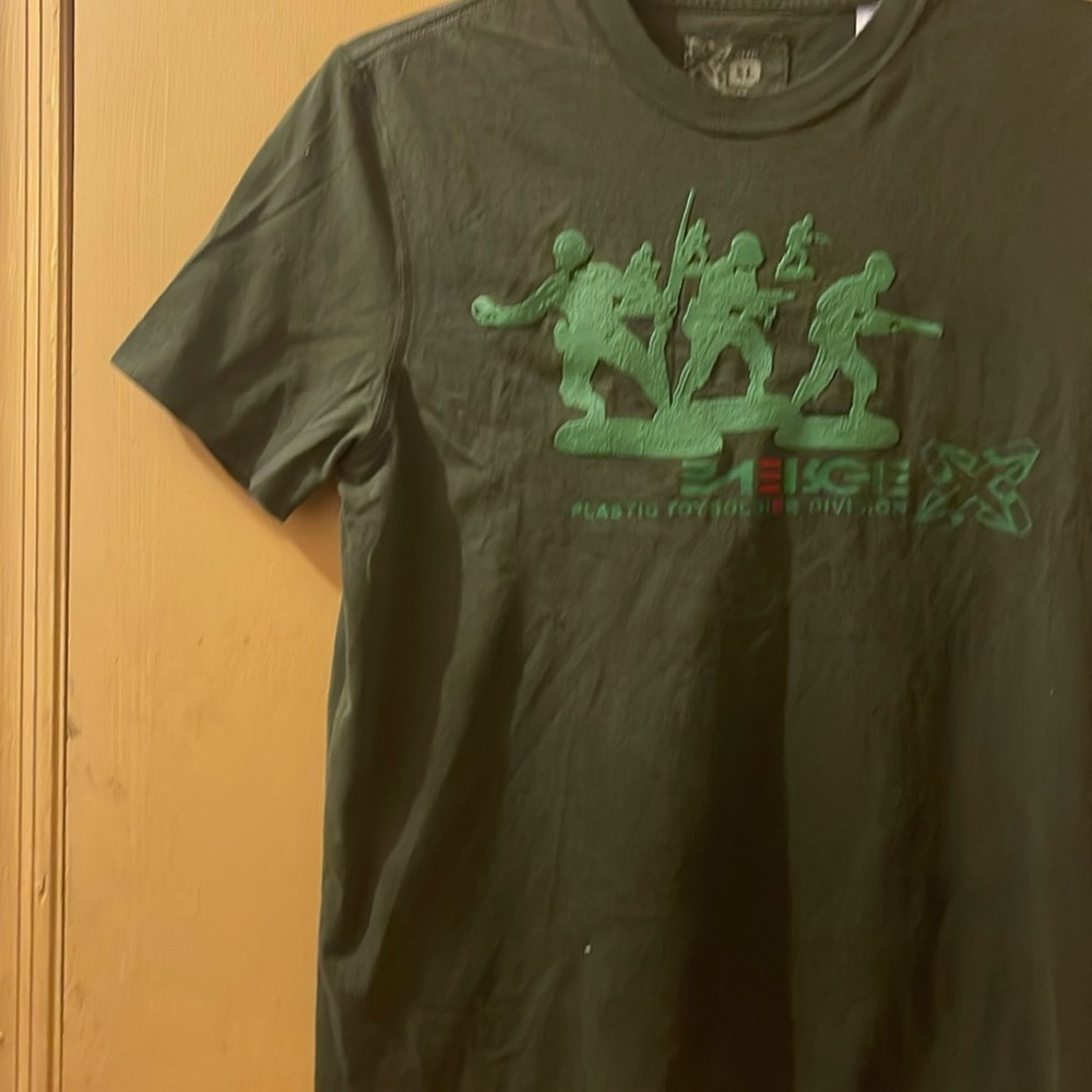 Energle green short sleeve shirt xl